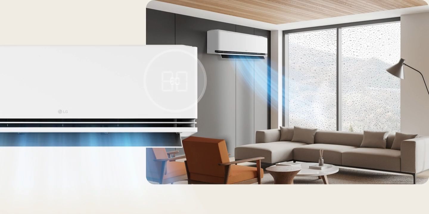 LG IDH18M1 sẽ giúp cân bằng độ ẩm trong căn phòn