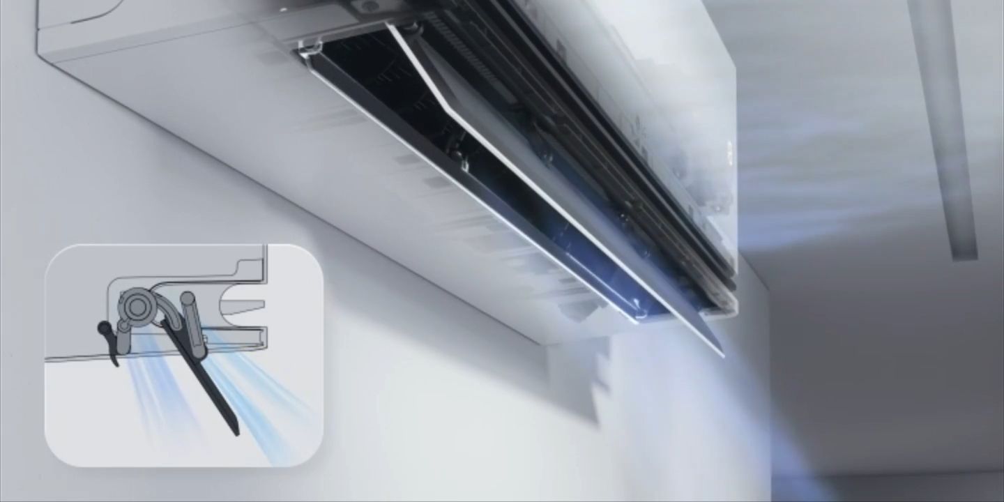 Hệ thống 2 cửa gió Dual Vane