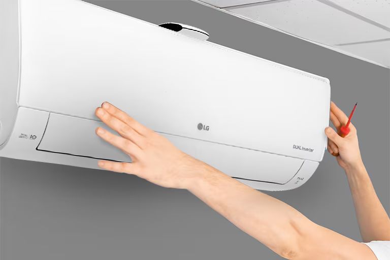Điều hòa LG IEC18G1 thuộc kiểu dáng treo tường