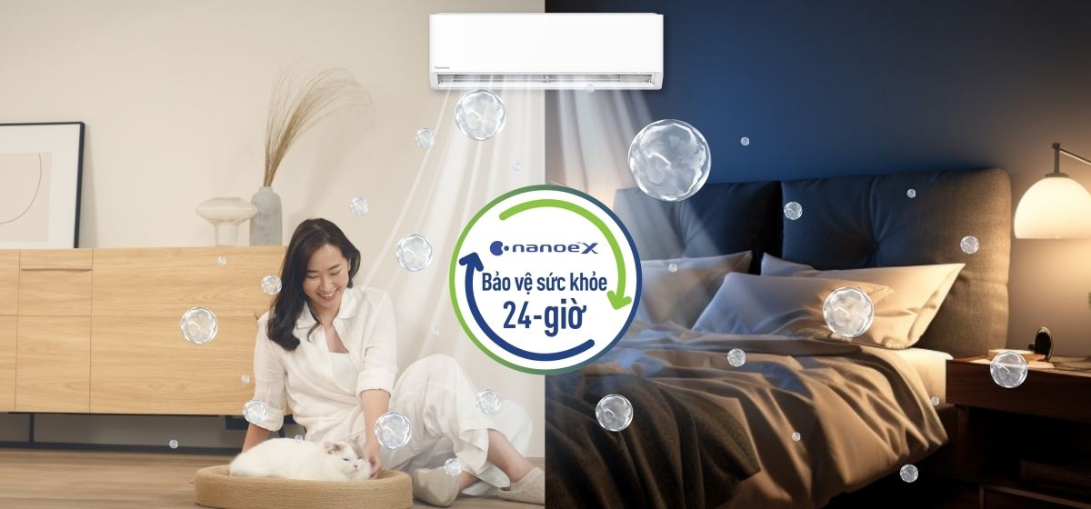 Công nghệ nanoe X được trang bị trên Panasonic U12BKH-8